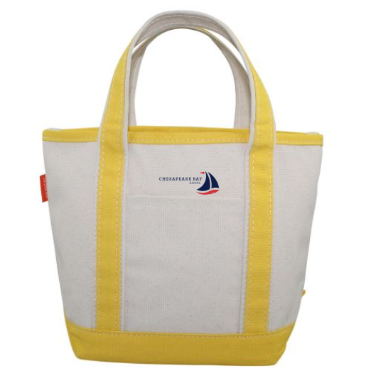 Small Canvas Boat Tote