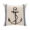 Anchor Feed Sack Pillow - Chesapeake Bay Goods