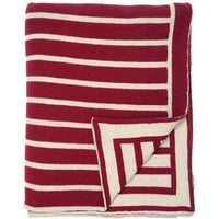 Darzzi Red Beach Stripes Throw - Chesapeake Bay Goods