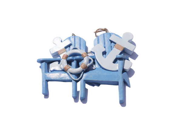 Adirondack Chairs Christmas Ornament