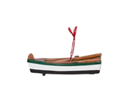 Green Row Boat Ornament