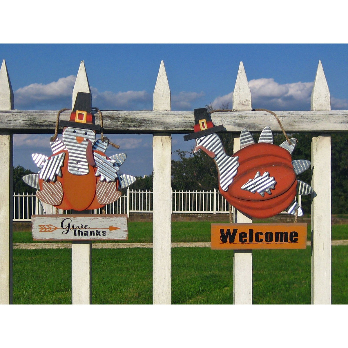 Turkey and Welcome Hanger Set - Chesapeake Bay Goods