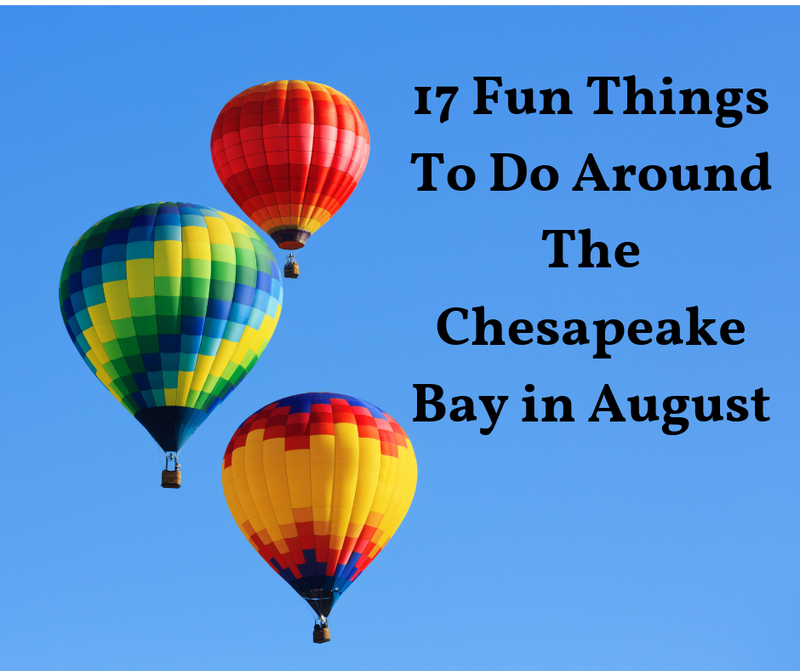 17 Fun Things To Do Around The Chesapeake Bay in August