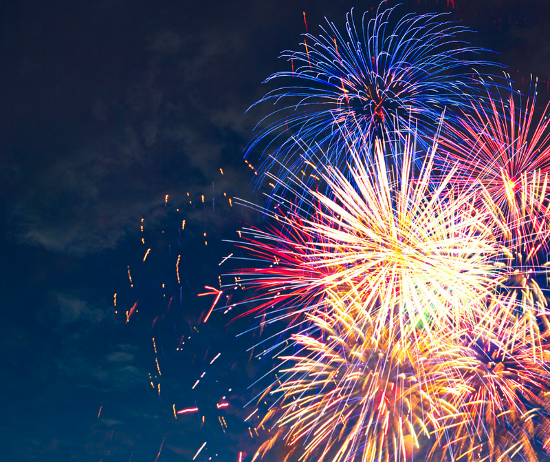 4th of July Fireworks on the Chesapeake