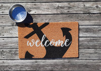 Anchor Welcome Coir Door Mat