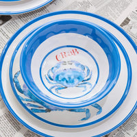 Beach House Crab All Purpose Bowl Set of 6