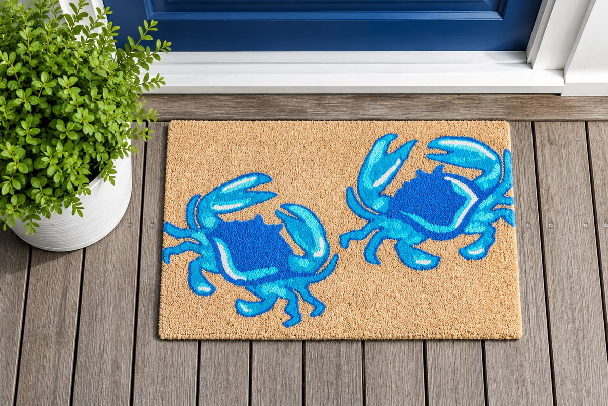 Blue Crab Indoor/Outdoor Rug