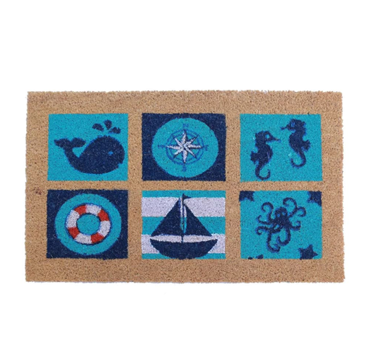 Nautical Designs Coir Outdoor Door Mat