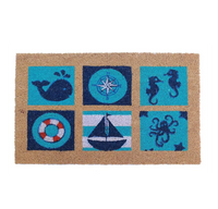 Nautical Designs Coir Outdoor Door Mat