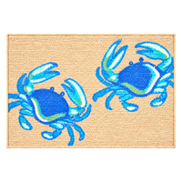 Blue Crab Indoor/Outdoor Rug