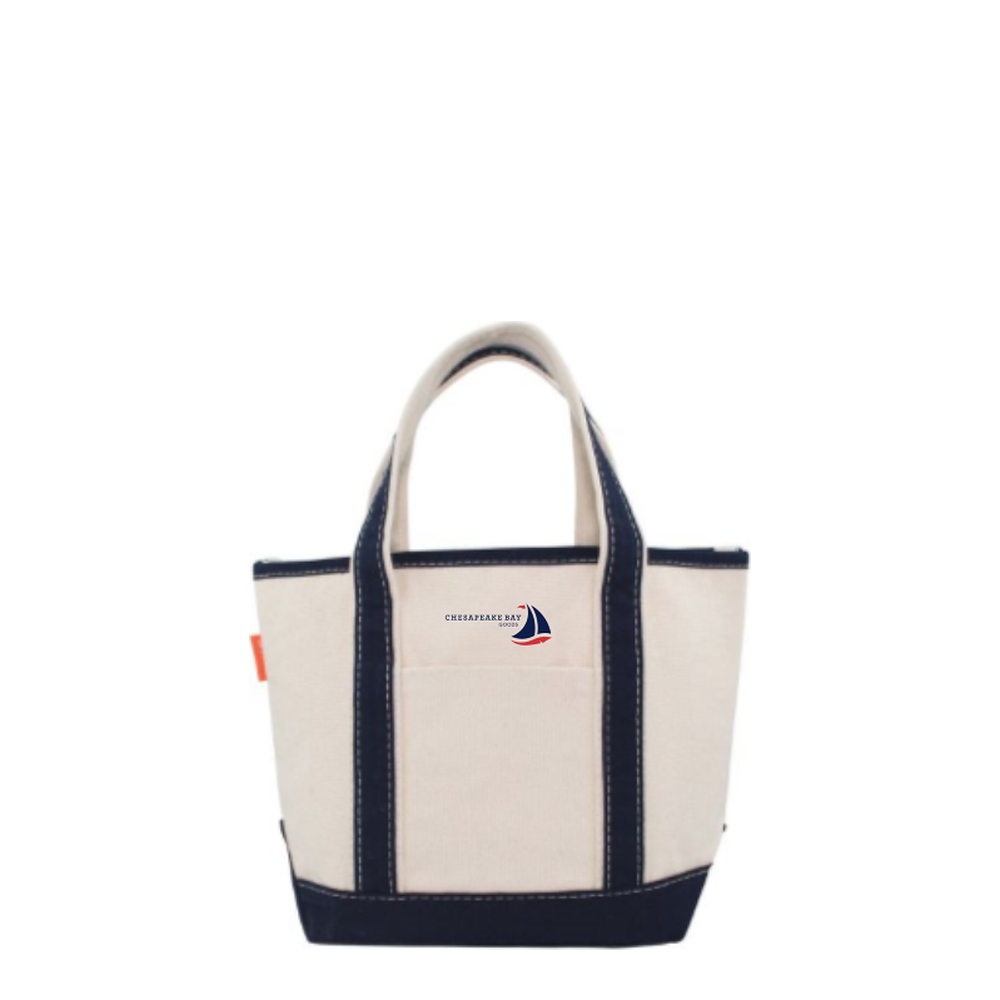 Small Canvas Boat Tote