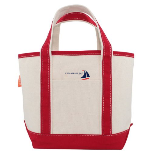 Small Canvas Boat Tote