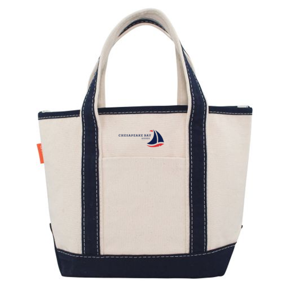 Small Canvas Boat Tote