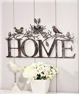 Iron Wall Décor:  Home - Chesapeake Bay Goods