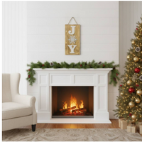 Joy Wood Snowflake Hanging Sign