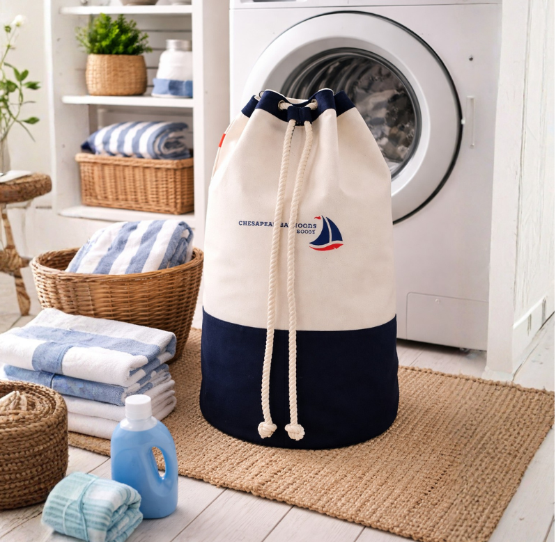 Laundry Canvas Duffel by CB Station