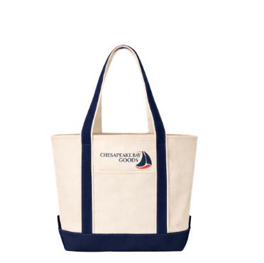 Medium Canvas Boat Tote