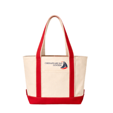 Medium Canvas Boat Tote
