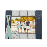 Nautical Oars Life Preserver Frame