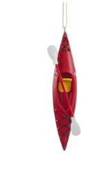 Kayak With Oar Ornaments, Sold Separately