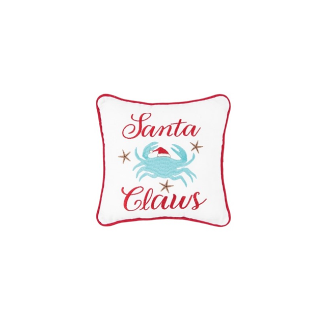 Small Santa Claws Pillow