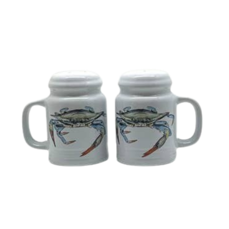 Crab Salt & Pepper Shakers