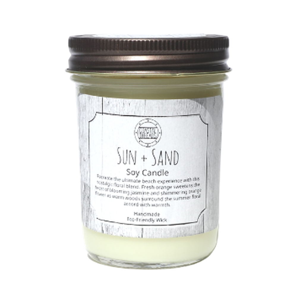Sun and Sand Soy Wax Candle