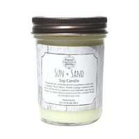 Sun and Sand Soy Wax Candle