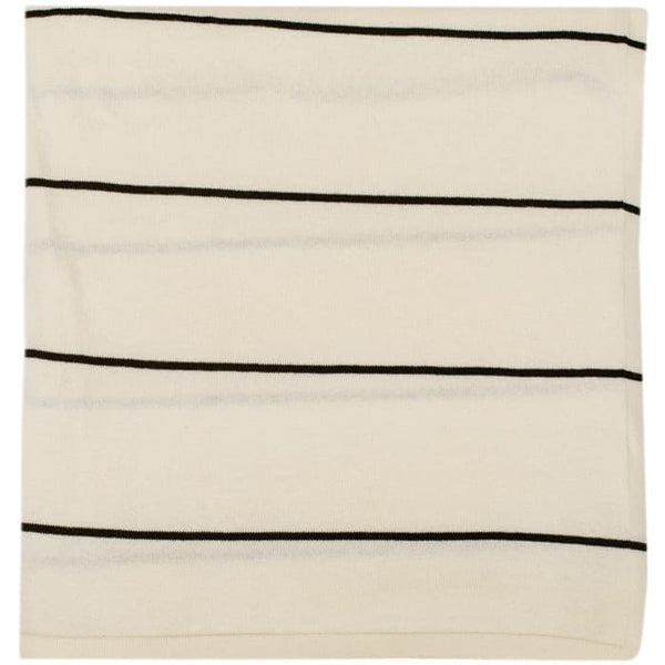 Seaford Cotton Throw by Darzzi (Grey and Ivory)