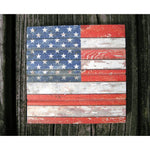 American Flag Pallet Coaster Singles - Chesapeake Bay Goods
