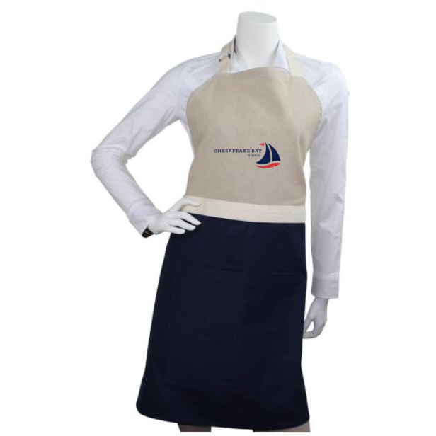 Classic Canvas Full Apron with Pockets - Chesapeake Bay Goods