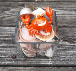 Chef Crab Nautical Christmas Ornament