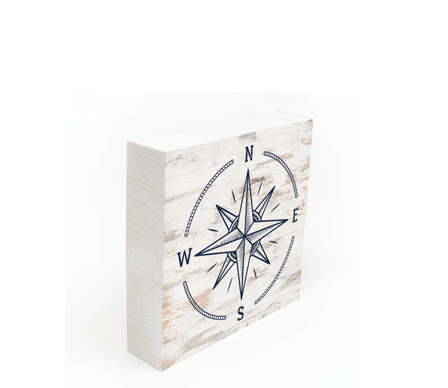 Compass Rose Word Block