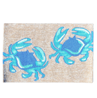 Blue Crab Indoor and Outdoor Rug