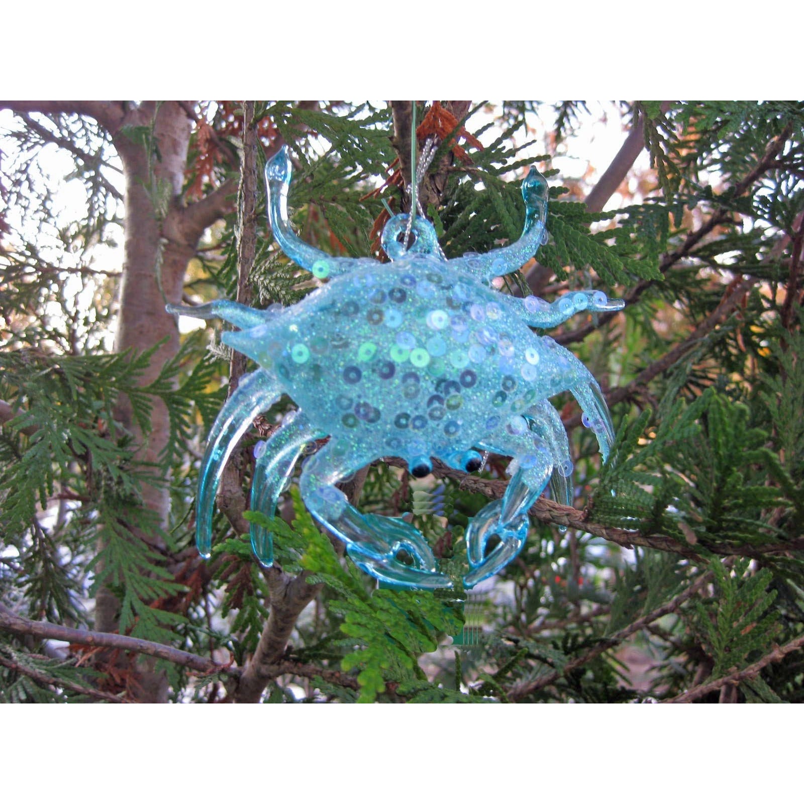 Crab Driftwood Ornament-crab Christmas Ornament-crab Decor-christmas Tree  Ornaments-crab Ornament-crab Decorations-crab-christmas Decor 