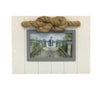 Beach White an Gray Photo Frame with Rope Accent - Chesapeake Bay Goods