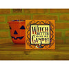 Halloween Wood Block Wall Signs - Chesapeake Bay Goods