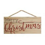 Merry Christmas Hanging Sign - Chesapeake Bay Goods