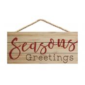 Season Greeting Hanging Sign - Chesapeake Bay Goods