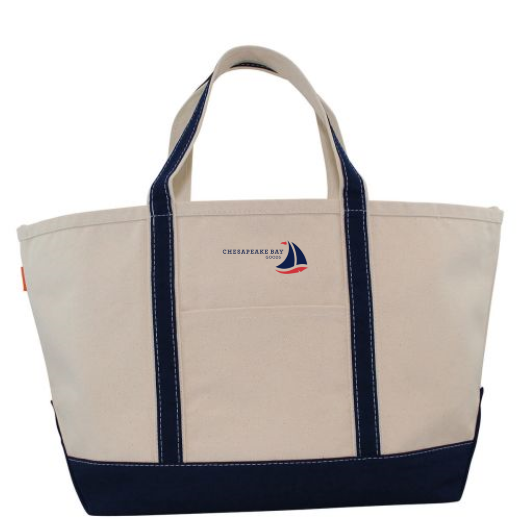 CB Station Large Boat Tote Navy