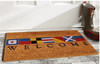 Nautical Flags Welcome Coir Doormat - Chesapeake Bay Goods