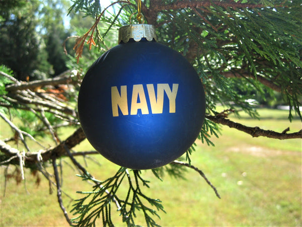 U.S. Navy™ Glass Ball Christmas Ornament