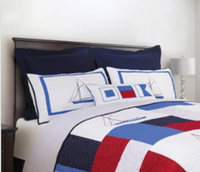 North Shore Nautical Standard Sham Chesapeake Bay Goods