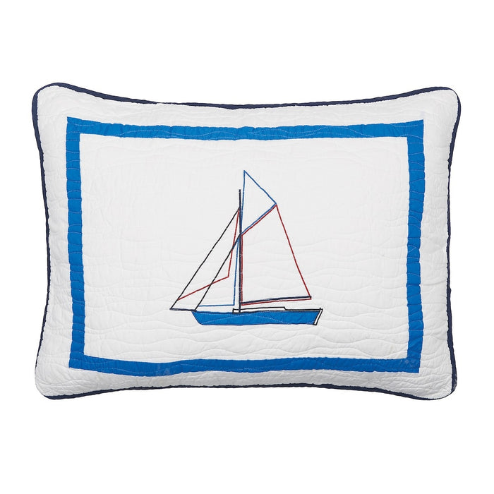 North Shore Nautical Standard Sham Chesapeake Bay Goods