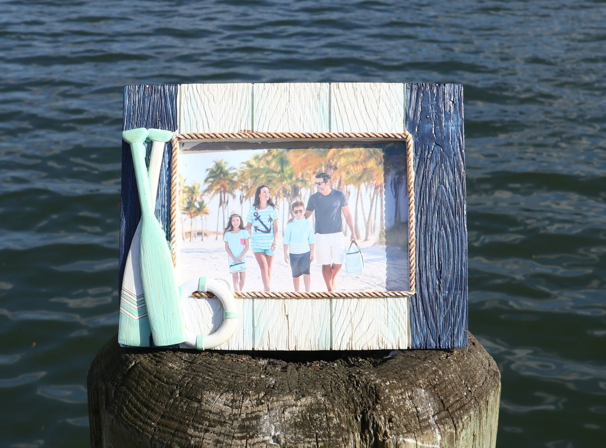 Nautical Picture Frame with Oars Chesapeake Bay Goods