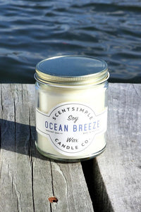 Ocean Breeze Soy Wax Candle