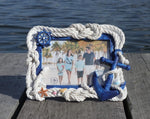 Rope and Anchor Nautical Picture Frame Chesapeake Bay Goods