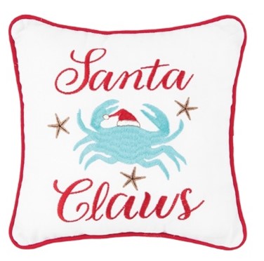 Santa Claws Small Pillow