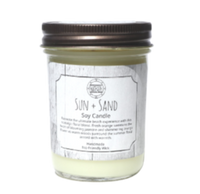 Sun and Sand Soy Wax Candle Chesapeake Bay Goods