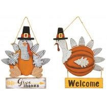 Turkey and Welcome Hanger Set - Chesapeake Bay Goods
